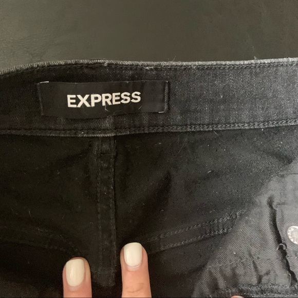 EXPRESS high rise jeans - Picture 6 of 9